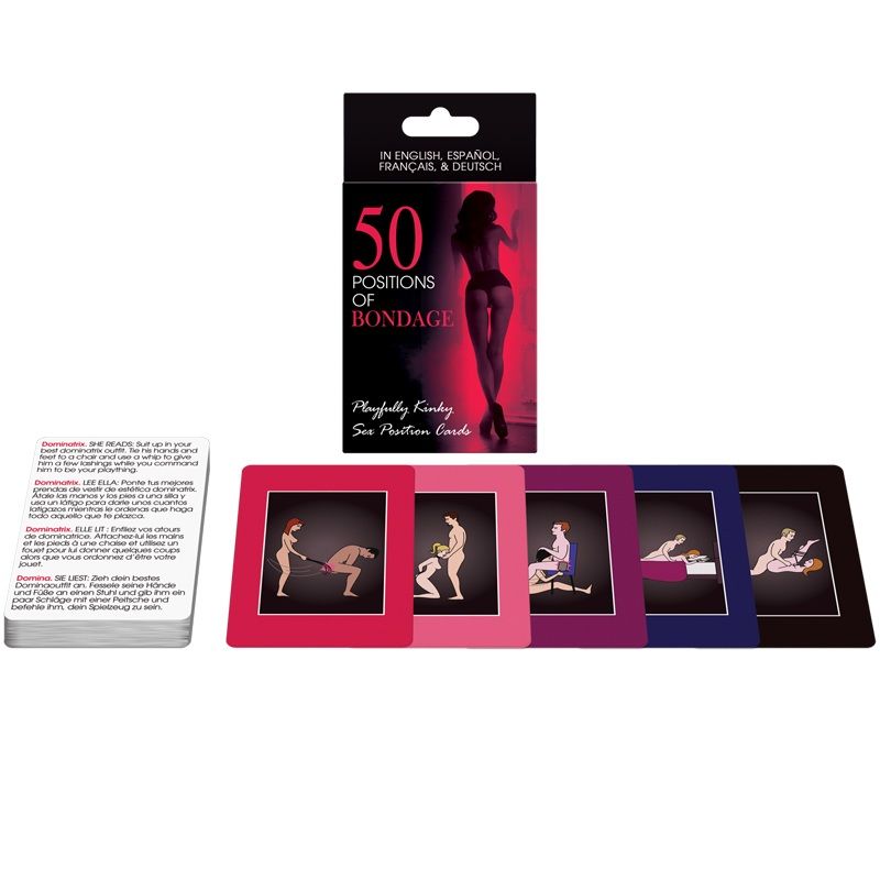 Kheper Games-50 Bondage-Stellungen, Kartenset