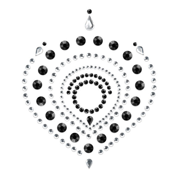 Bijoux Desire Metallique-Indiscrets Flamboyant Schwarz & Silber