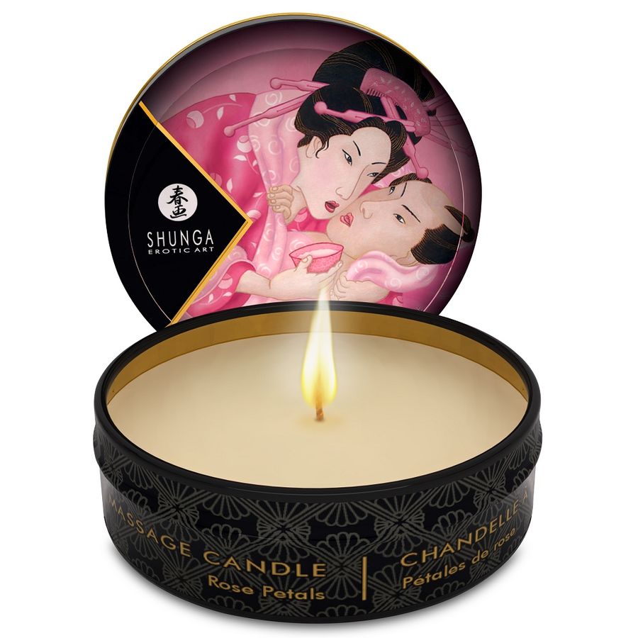 Shunga Candles-Mini Massagekerzen Caresse by Candlelight · Kosmetika & Aphrodisiaka (Bild 2)