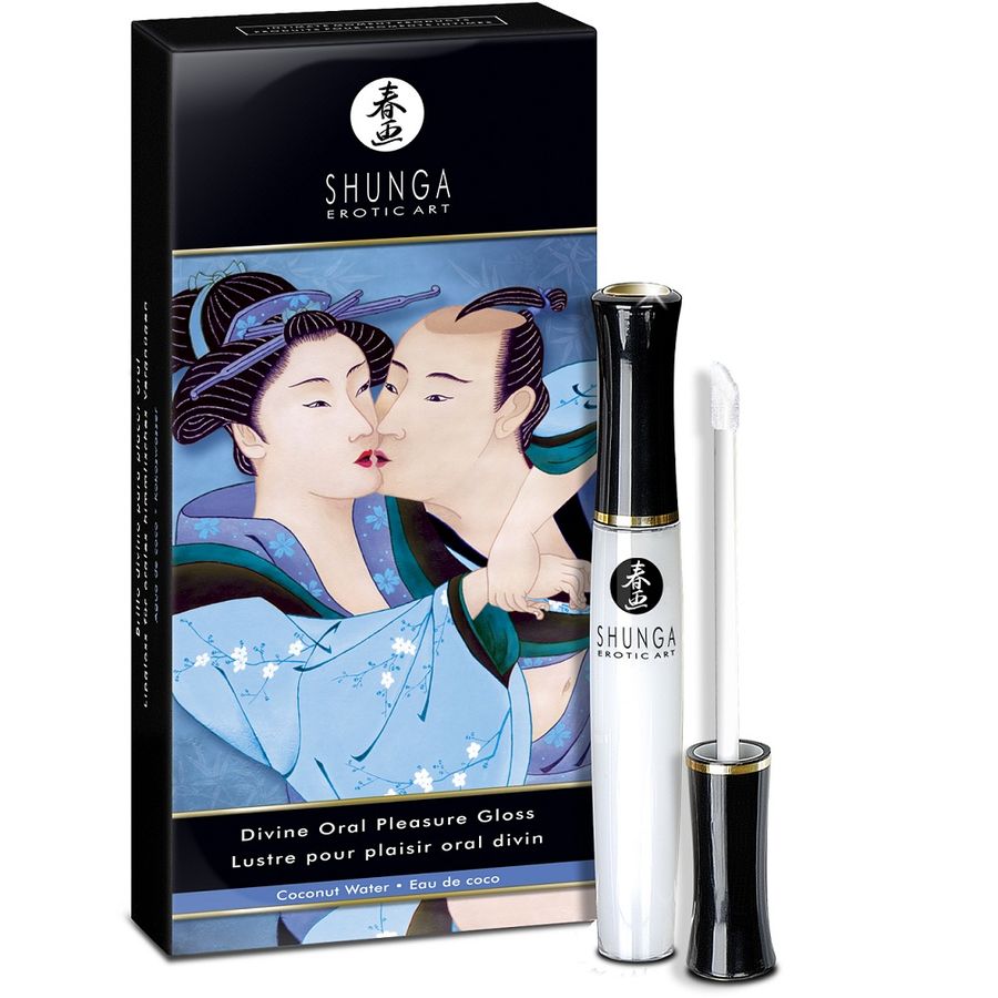 Shunga Aphrodisiacs-Divine Lipgloss Kokoswasser