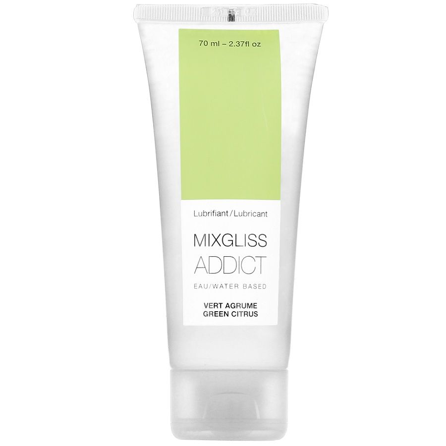 Mixgliss-Gleitgel auf Wasserbasis, Aroma Grün von Zitrusfrüchte, 70 Ml · Gleitgel