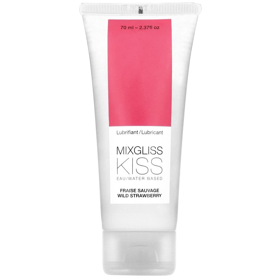 Mixgliss-Gleitgel auf Wasserbasis mit Erdbeeraroma 70 ml