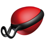 Joydivision Joyballs-Einzelkugel Rot-Waterproof, leise · Sextoys