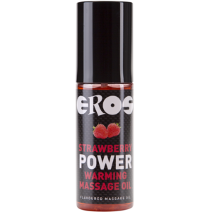 Eros Power Line-Strawberry Power Massageöl Heizung, Aroma · Kosmetika & Aphrodisiaka