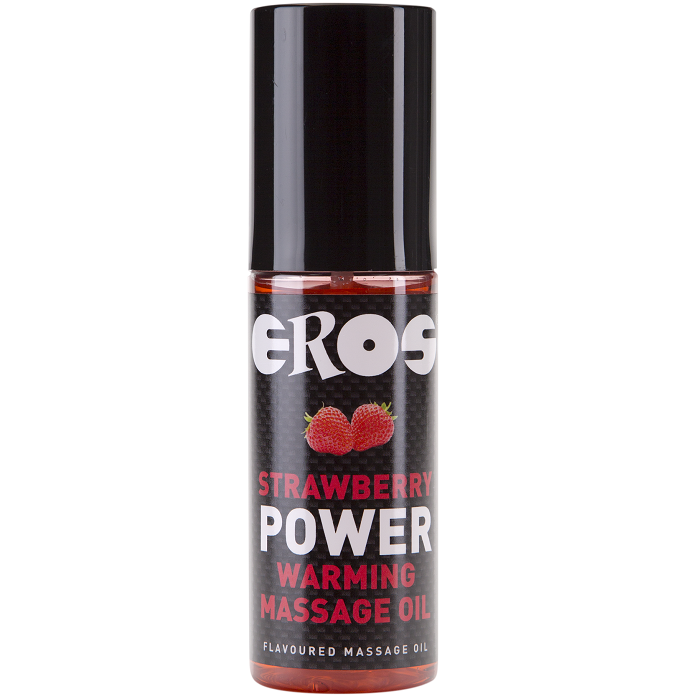 Eros Power Line-Strawberry Power Wärmendes Massageöl, Aroma
