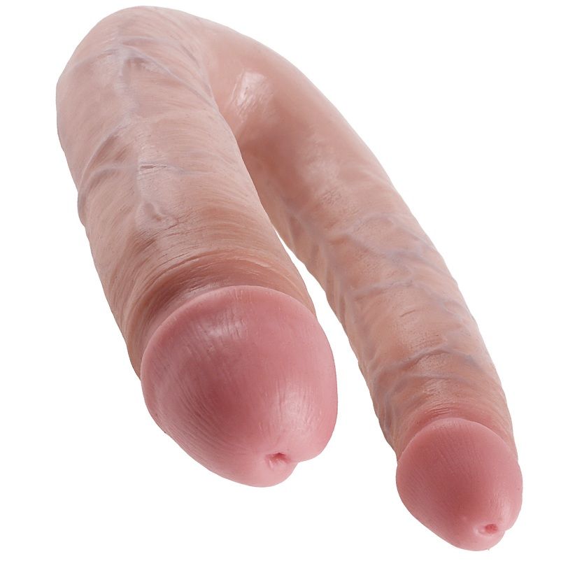 King Cock-Form von U Large Double Trouble Flesh 17.8 cm · Sextoys (Bild 5)