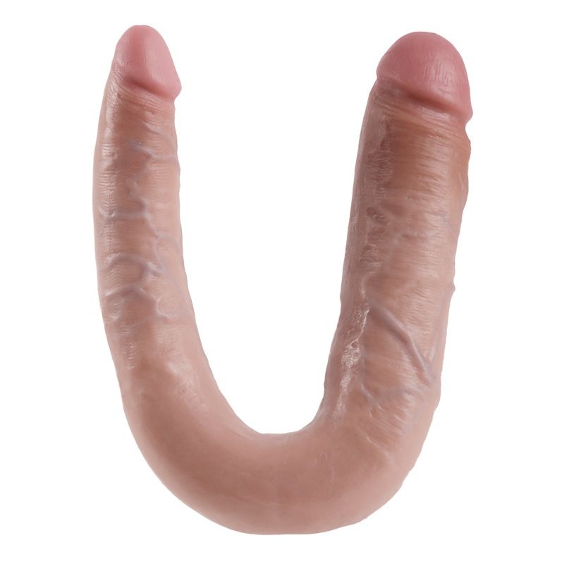 King Cock-Form von U Large Double Trouble Flesh 17.8 cm · Sextoys (Bild 2)
