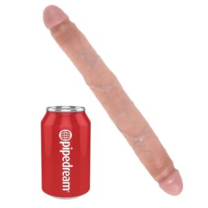 King Cock-Schlanker Doppeldildo 30 cm