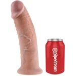 King Cock-Dildo 25,4 Cm Flesh-Saugnapf · Strap-on & Harness