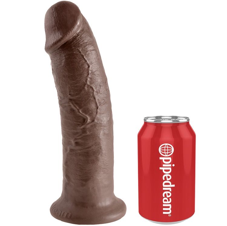 King Cock-Dildo 25.4 Cm Braun-Saugnapf · Sextoys