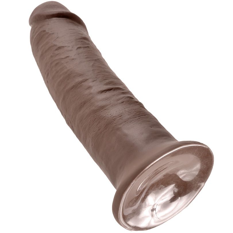 King Cock-Dildo 25.4 Cm Braun-Saugnapf · Sextoys (Bild 3)