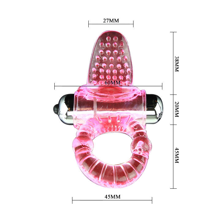 Baile For Him-Sweet Abs 10 Rhythmen Ring Vibrator Rosa für Penis · Sextoys (Bild 4)