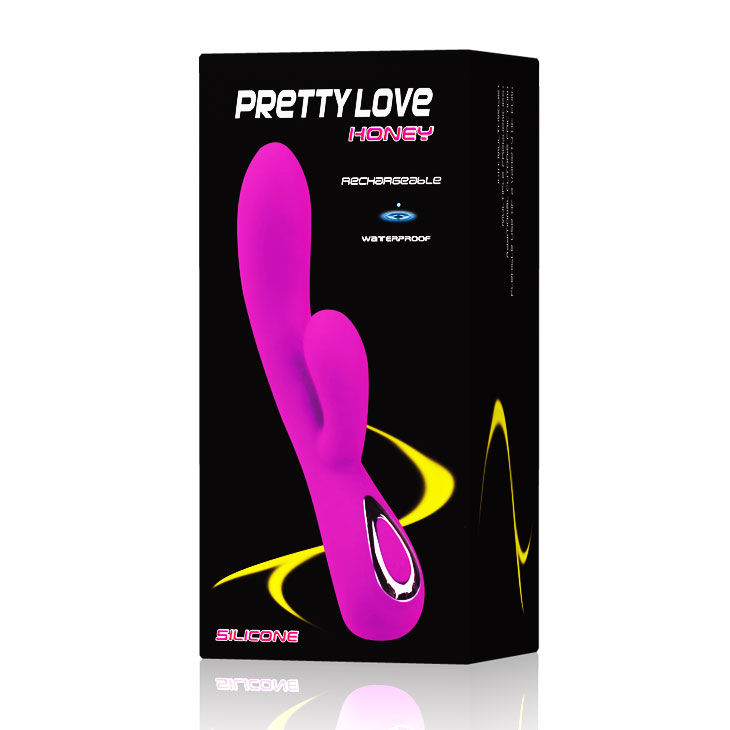 High Tech-Smart Honey Vibrator-Silikon, 10 Geschwindigkeiten, Wiederaufladbar · Vibratoren (Bild 5)