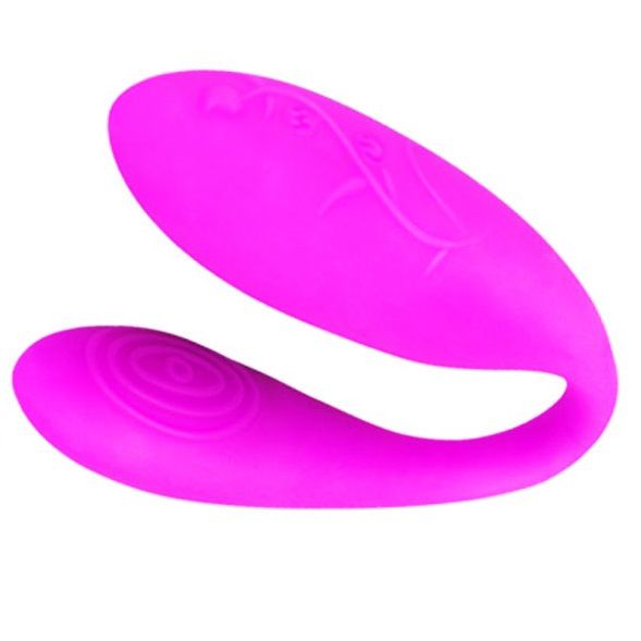 High Tech-Fascination Lilac U-Vibrator-Silikon, 12 Stufen