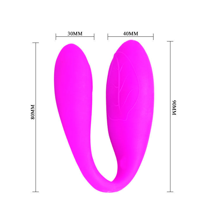 High Tech-Faszination Flieder Vibrator in U-Silikon, 12 Geschwindigkeiten · Vibratoren (Bild 8)