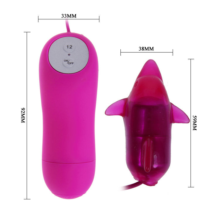 Baile Stimulating-Cute Secret Dolfin Vibrator 12V-Silikon, 12 · Vibratoren (Bild 5)