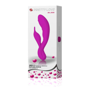 High Tech-Highgrade Bliss Massagegerät Flieder-Silikon, 12 Geschwindigkeiten · Vibratoren (Bild 5)