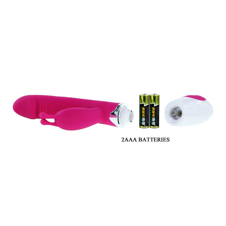 High Tech-Vibrator Flirt mit Rabbit Gene-Silikon, 12 Geschwindigkeiten · Vibratoren (Bild 4)