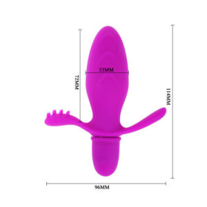 Anal Toys-Flirt Fitch Vibrator-Silikon, 10 Geschwindigkeiten, Stille · Vibratoren (Bild 7)