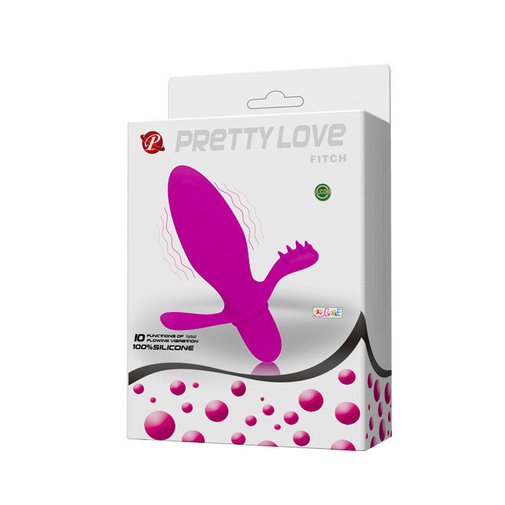 Anal Toys-Flirt Fitch Vibrator-Silikon, 10 Geschwindigkeiten, Stille · Vibratoren (Bild 4)