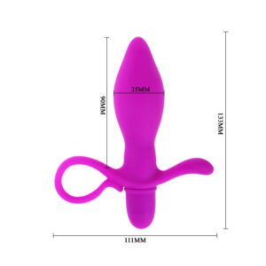 Anal Toys-Flirt Taylor Vibrator-Silikon, 10 Geschwindigkeiten, Stille · Vibratoren (Bild 5)