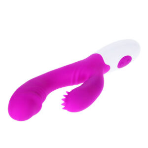 High Tech-Vibrator Stimulator Andre Flieder/Weiß-Silikon · Vibratoren (Bild 8)