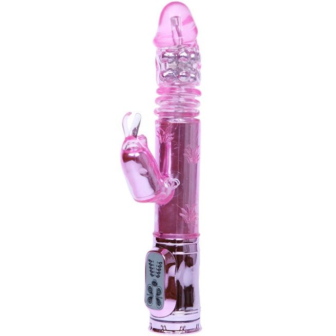 Baile Rotations-Kaninchen Taste Rosa Rampante Rotator-10 Geschwindigkeiten · Vibratoren (Bild 3)