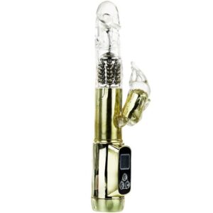 Baile Rotations-Rabbit Sibiria Passion Gold Vibrator Doppel · Vibratoren (Bild 3)