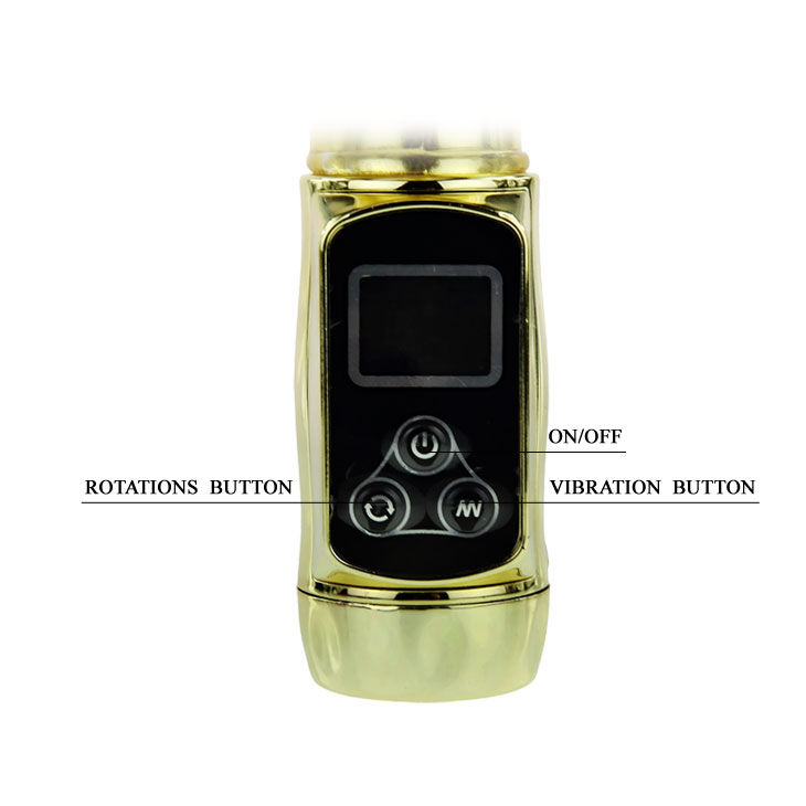 Baile Rotations-Rabbit Sibiria Passion Gold Vibrator Doppel · Vibratoren (Bild 6)