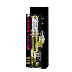 Baile Rotations-Rabbit Sibiria Passion Gold Vibrator Doppel · Vibratoren (Bild 4)