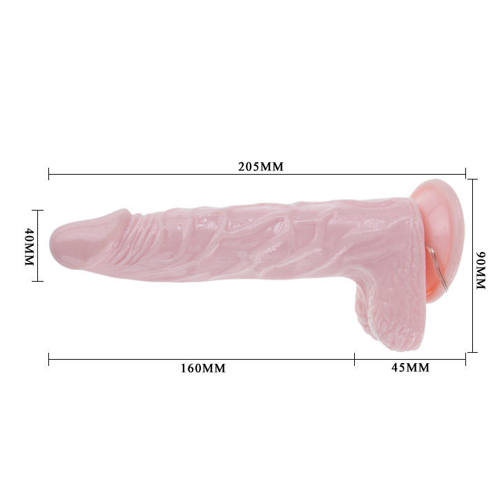 Baile Vibrators-Super Vibro Dong V-TPR, Saugnapf · Vibratoren (Bild 5)
