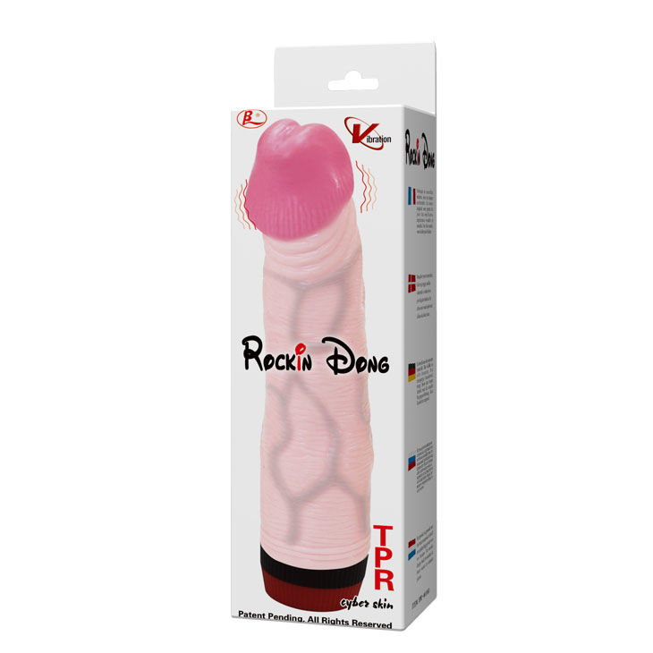 Baile Vibrators-Rockin Dong Penis Cyber Skin I-TPR, Wasserdicht · Vibratoren (Bild 4)