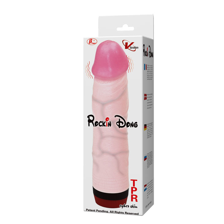 Baile Vibrators-Rockin Dong Penis Cyber Skin Iii-TPR, Wasserdicht · Vibratoren (Bild 4)