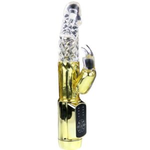 Baile Rotations-Us Rabbit Gold Prince-Silikon, 12 Geschwindigkeiten · Vibratoren