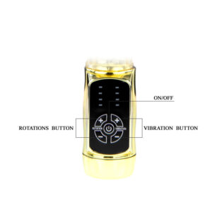 Baile Rotations-Us Rabbit Gold Prince-Silikon, 12 Geschwindigkeiten · Vibratoren (Bild 6)