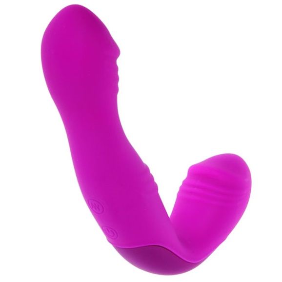 Fun Toys-Angelo Harness Lilac-Silikon, 12 Stufen, wiederaufladbar, USB