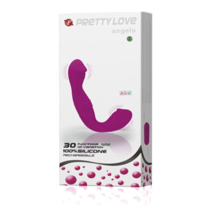 Fun Toys-Angelo Arnes Flieder-Silikon, 12 Geschwindigkeiten, Wiederaufladbar, USB · Vibratoren (Bild 4)