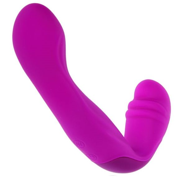 Fun Toys-Beau Flieder Wiederaufladbar Silikon-12 Geschwindigkeiten Verkabelung · Strap-on & Harness