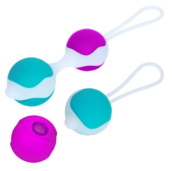 Health Kegel-Flirtation Orgasmus-Kugel Deluxe-Silikon