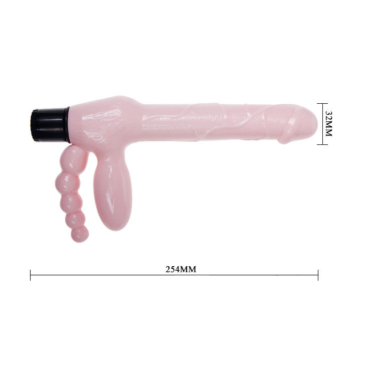 Baile-Harness Tpr ohne Schulterriemen mit Vibration und Analstimulation 25.4 Cm · Vibratoren (Bild 7)