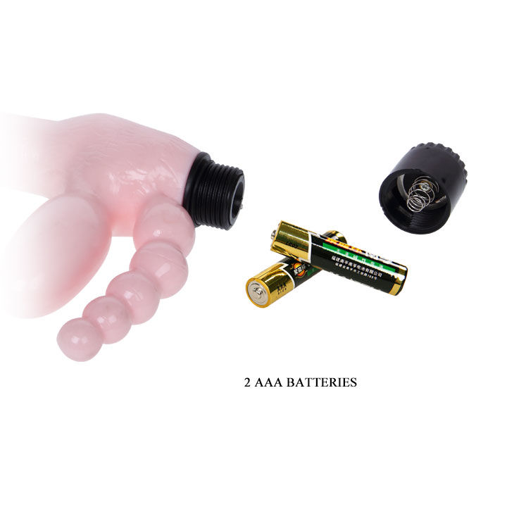 Baile-Harness Tpr ohne Schulterriemen mit Vibration und Analstimulation 25.4 Cm · Vibratoren (Bild 5)