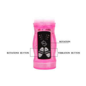 Baile Rotations-Pink Rabbit Mini Rotary Superstimulator-12 Geschwindigkeiten · Vibratoren (Bild 5)
