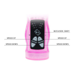 Baile Rotations-Mini Rabbit Intimate Lover Flieder-Silikon, 12 · Vibratoren (Bild 3)