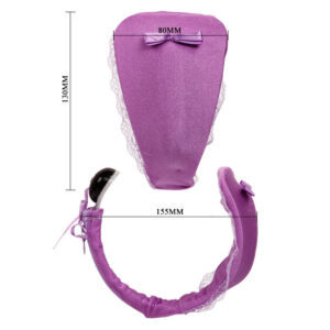 Baile Stimulating-Tanga mit Vibrator und Fernbedienung Flieder · Vibratoren (Bild 5)
