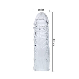 Baile For Him-Penishülle Transparent Silikon für Penis 13 cm · Sextoys (Bild 3)
