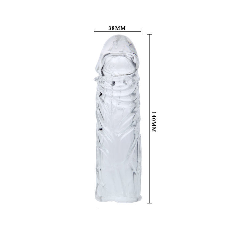 Baile For Him-Penishülle Transparent Silikon für Penis 13 cm · Sextoys (Bild 3)