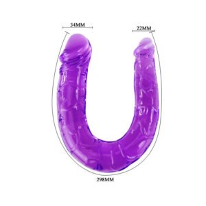 Baile Anal-Dildo Doppel in Jelly Flexible Flieder · Dildos & Stimulatoren (Bild 4)
