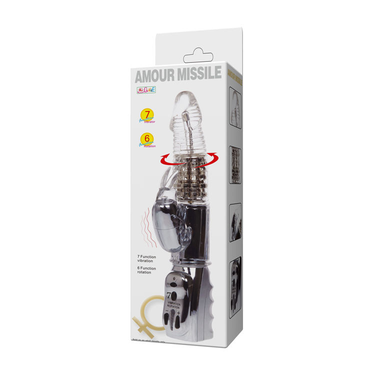 Baile Rotations-Rakete Liebe Transparent Rotator 26.5 cm-TPR · Vibratoren (Bild 8)