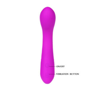 High Tech-Tony Flieder-Silikon-Massagegerät, 12 Geschwindigkeiten, Wiederaufladbar, USB · Vibratoren (Bild 5)