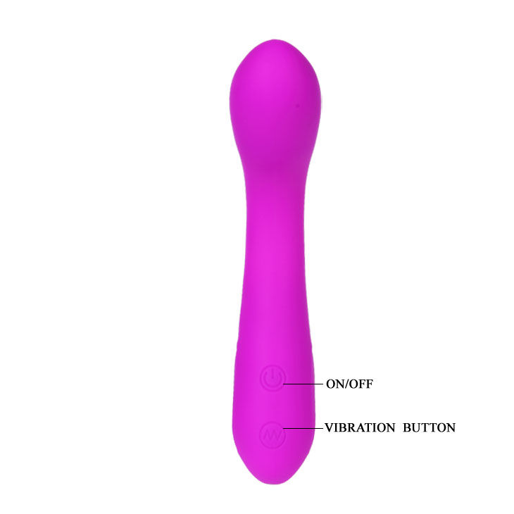 High Tech-Tony Flieder-Silikon-Massagegerät, 12 Geschwindigkeiten, Wiederaufladbar, USB · Vibratoren (Bild 5)